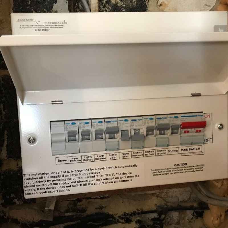 Image representing Late Summer Electrical Upgrades for Safer Homes in East Kent from East Kent Electrical Ltd